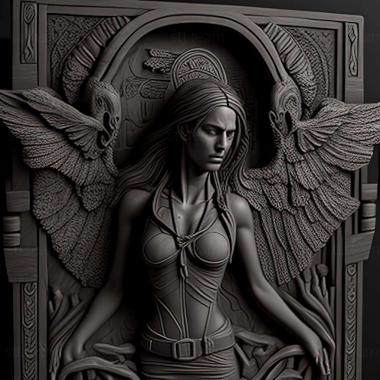 3D model Tomb Raider The Angel of Darkness game (STL)